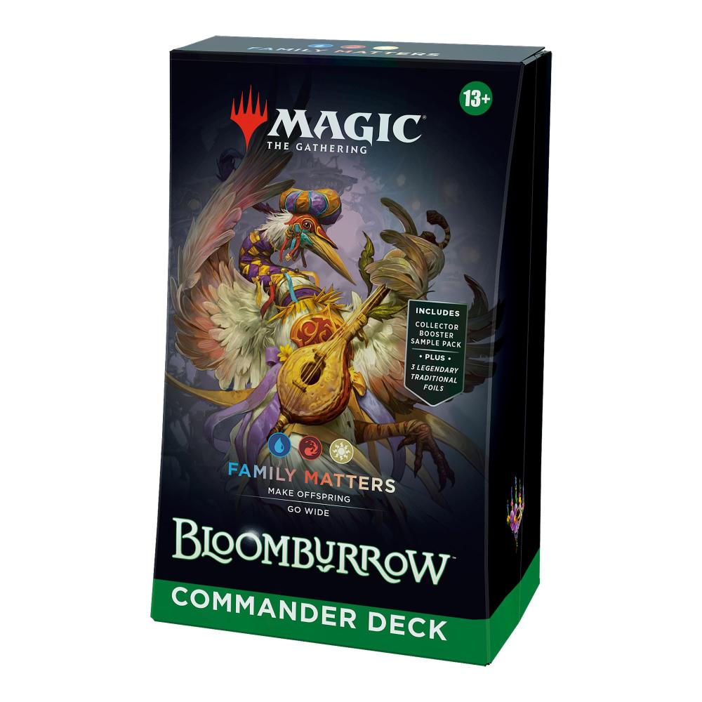 MAGIC THE GATHERING BLOOMBURROW FAMILY MATTERS COMMANDER DECK