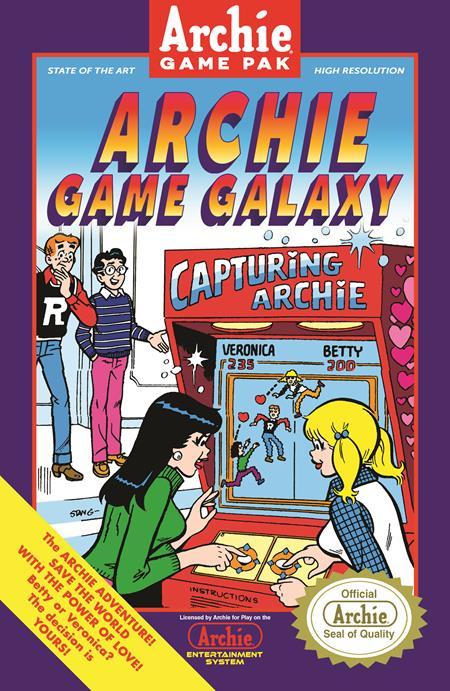 ARCHIE COMICS 85TH ANNIVERSARY PRESENTS ARCHIE GAME GALAXY #1 ONE SHOT CVR B STAN GOLDBERG BOX ART VAR
