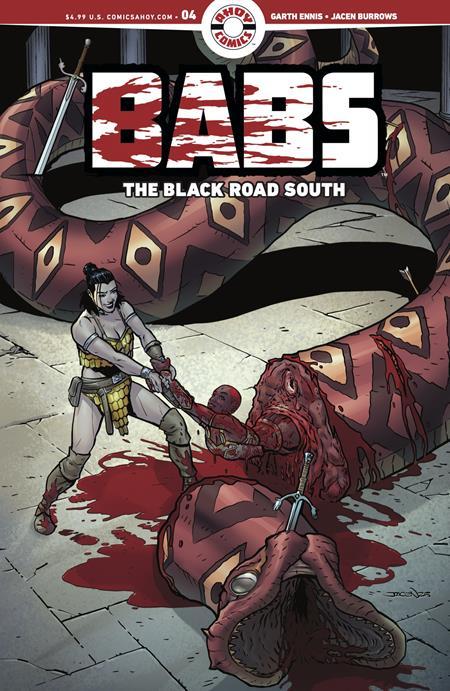 BABS THE BLACK ROAD SOUTH #4 CVR A JACEN BURROWS (OF 6)