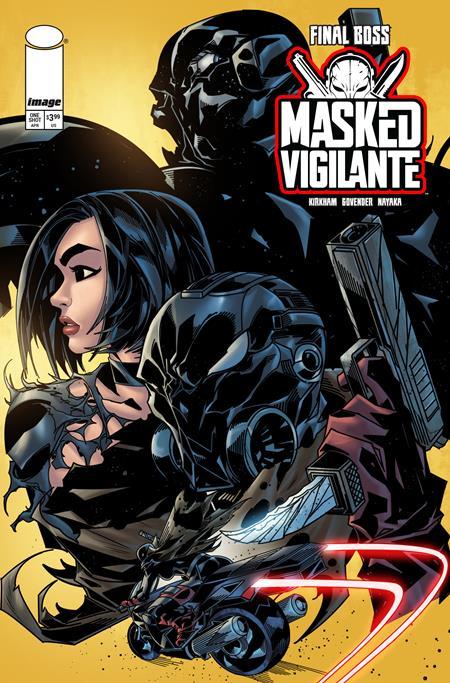 FINAL BOSS MASKED VIGILANTE ONE SHOT CVR B LEON GOVENDER VAR