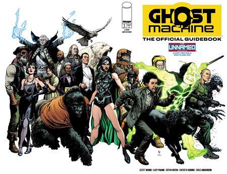 GHOST MACHINE THE OFFICIAL GUIDEBOOK #1 CVR A GARY FRANK & BRAD ANDERSON WRAPAROUND (OF 5)