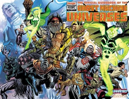 GHOST MACHINE THE OFFICIAL GUIDEBOOK #1 CVR B BRYAN HITCH & BRAD ANDERSON WRAPAROUND VAR (OF 5)