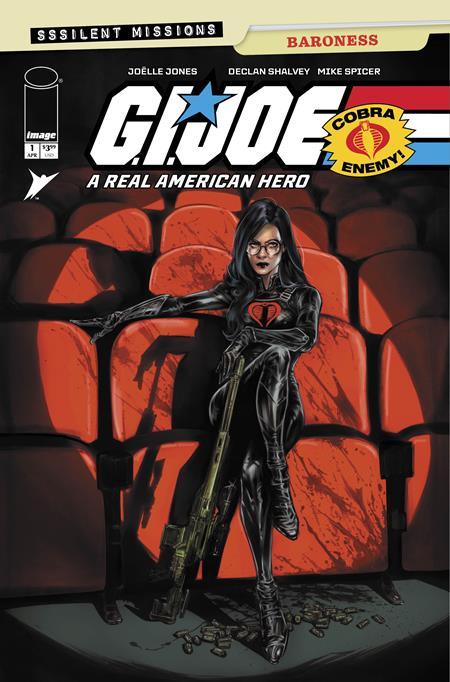 GI JOE A REAL AMERICAN HERO SSSILENT MISSIONS BARONESS #1 ONE SHOT CVR A JOELLE JONES