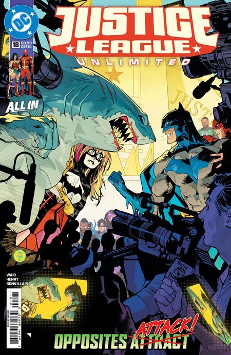 JUSTICE LEAGUE UNLIMITED #18 CVR A DAN MORA DC K.O.