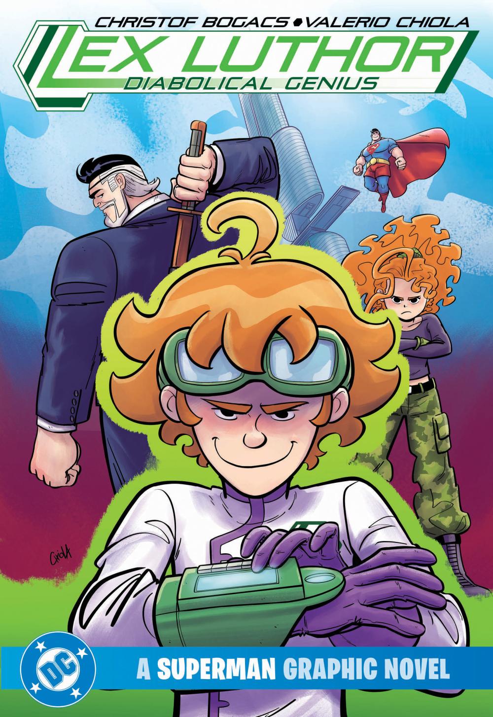 LEX LUTHOR DIABOLICAL GENIUS A SUPERMAN GRAPHIC NOVEL TP
