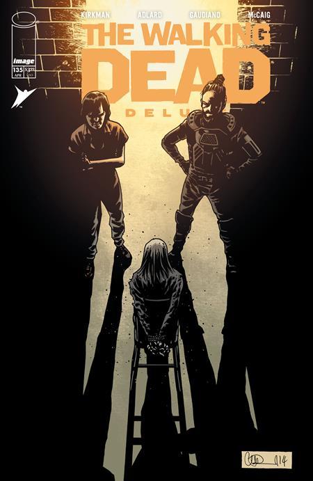 WALKING DEAD DELUXE #135 CVR B CHARLIE ADLARD & DAVE MCCAIG VAR