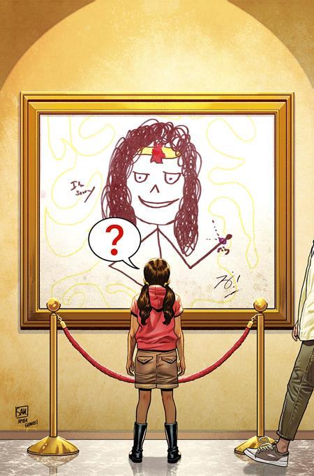 WONDER WOMAN #32 CVR D DANIEL SAMPERE & TOM KING APRIL FOOLS CARD STOCK VAR