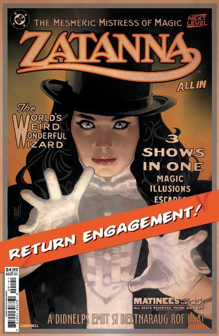 ZATANNA 2026 #1 CVR C ADAM HUGHES CARD STOCK VAR