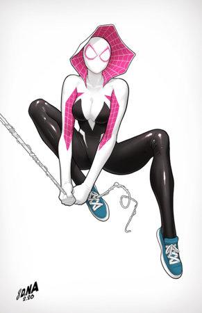 AMAZING SPIDER-MAN #26 1:50 INCV DAVID NAKAYAMA COLOR BLOCK WHITE VIRGIN VAR DS