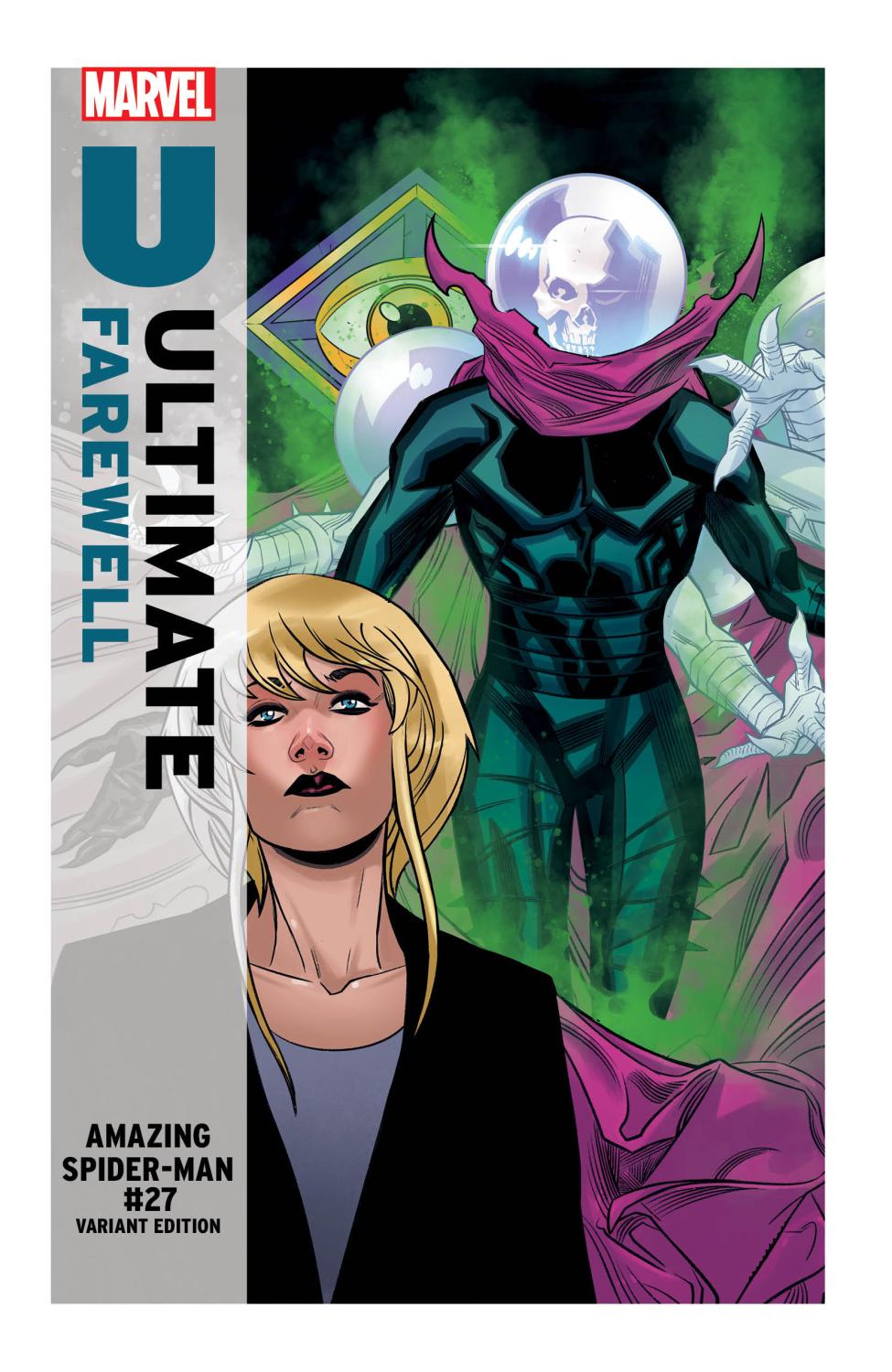 AMAZING SPIDER-MAN #27 DAVID MESSINA ULTIMATE FAREWELL VAR DS CVR E