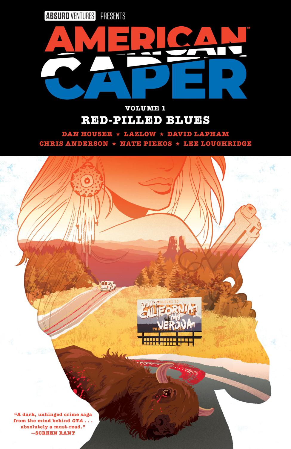 AMERICAN CAPER VOLUME 1 RED-PILLED BLUES TP