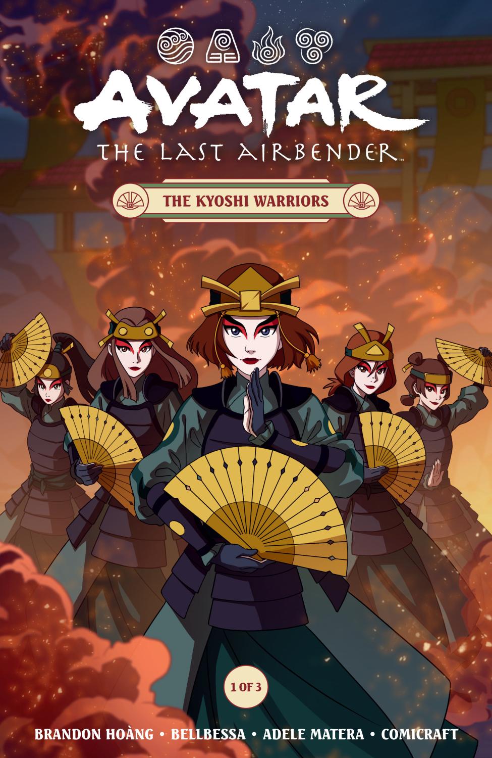 AVATAR THE LAST AIRBENDER--THE KYOSHI WARRIORS #1 CVR A DANIELLE WEIRES