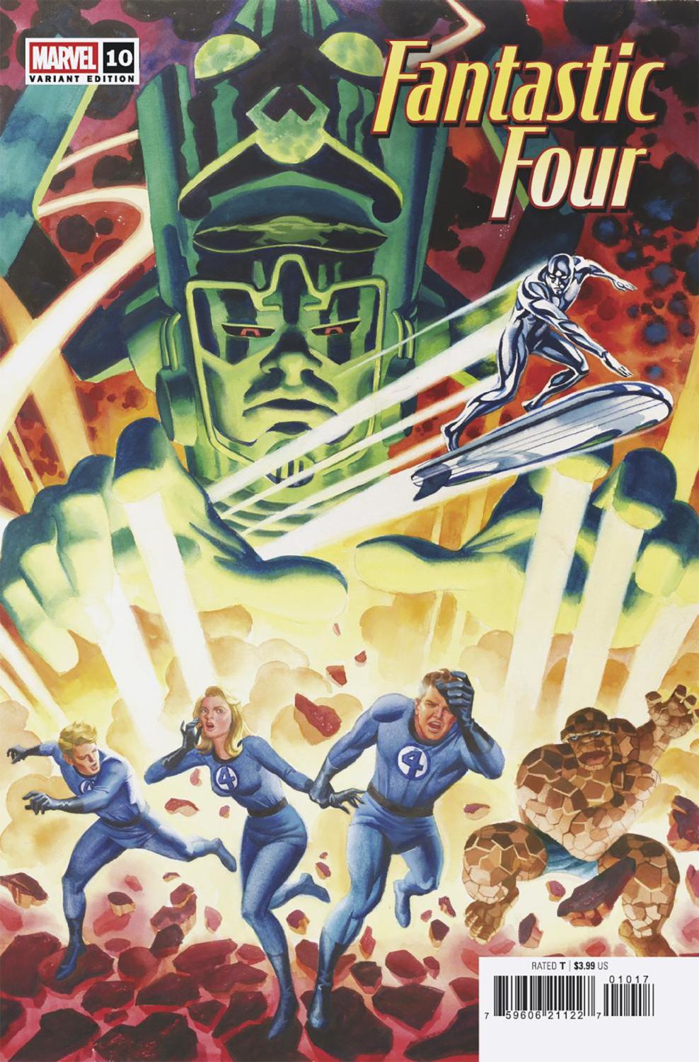 FANTASTIC FOUR #10 1:25 INCV STEVE RUDE VAR