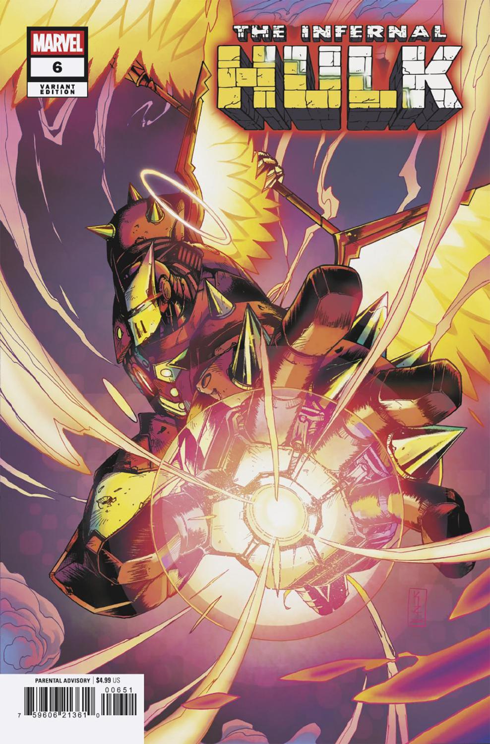 INFERNAL HULK #6 KEI ZAMA HELLBUSTER ARMOR VAR CVR E