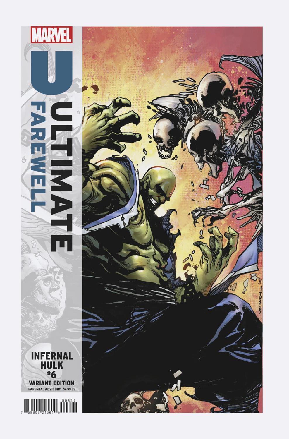 INFERNAL HULK #6 VON RANDAL ULTIMATE FAREWELL VAR CVR B