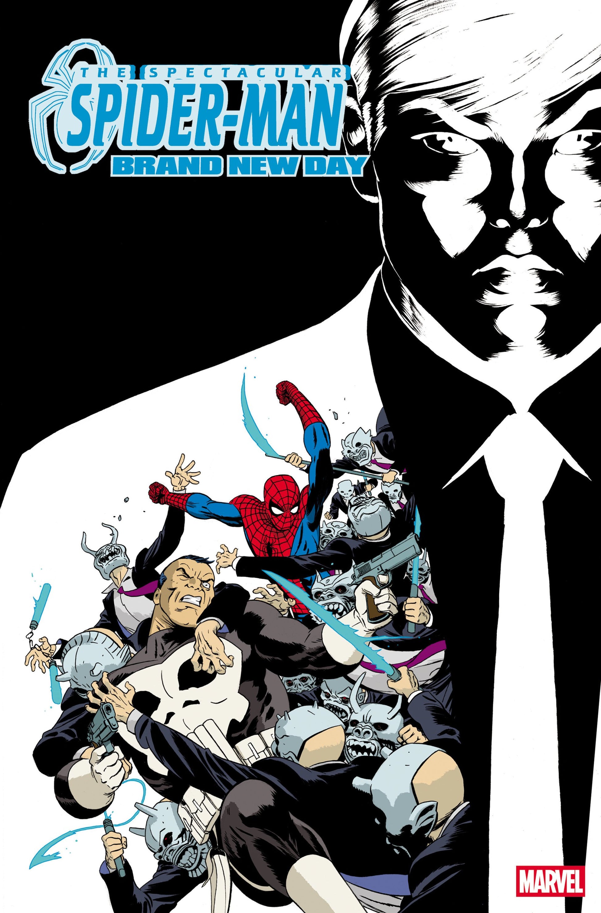 SPECTACULAR SPIDER-MAN BRAND NEW DAY #1 1:25 INCV MARCOS MARTIN VAR