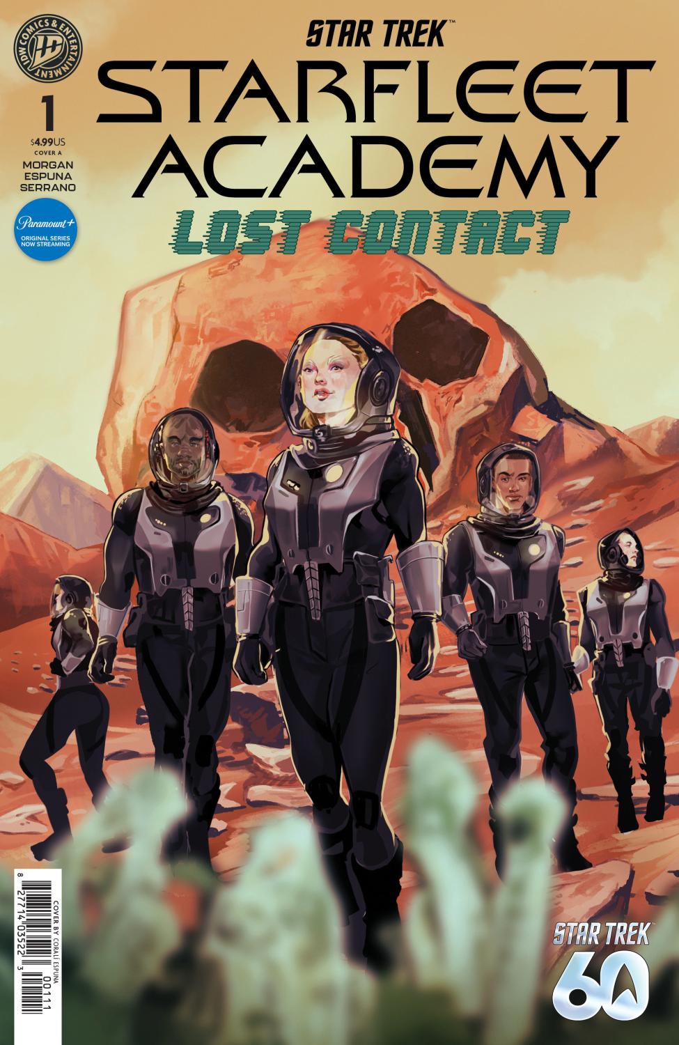 STAR TREK STARFLEET ACADEMY--LOST CONTACT #1 CVR A ESPUNA