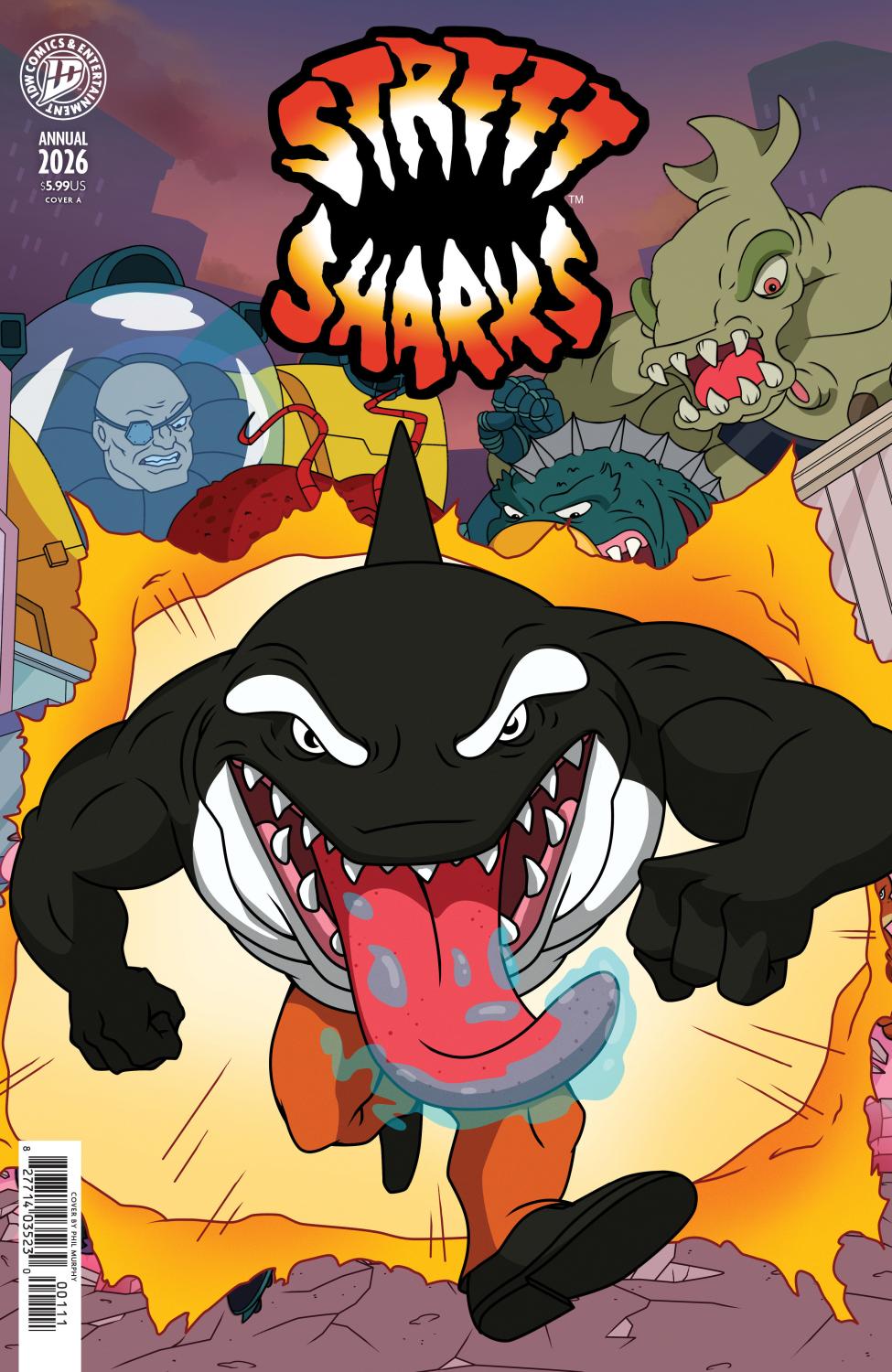 STREET SHARKS ANNUAL 2026 COVER A MURPHY CVR A