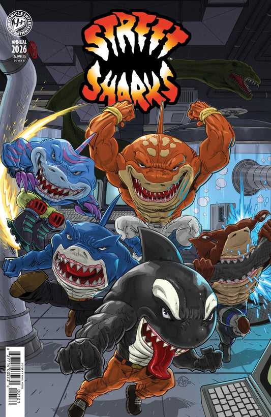 STREET SHARKS ANNUAL 2026 VAR B MEDEL CVR B