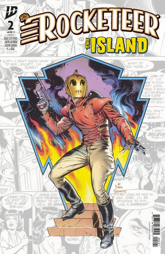 THE ROCKETEER THE ISLAND #2 CVR B STEVENS VAR