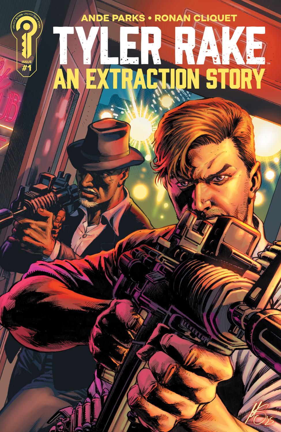 TYLER RAKE AN EXTRACTION STORY #1 CVR B MARCO SANTUCCI VAR