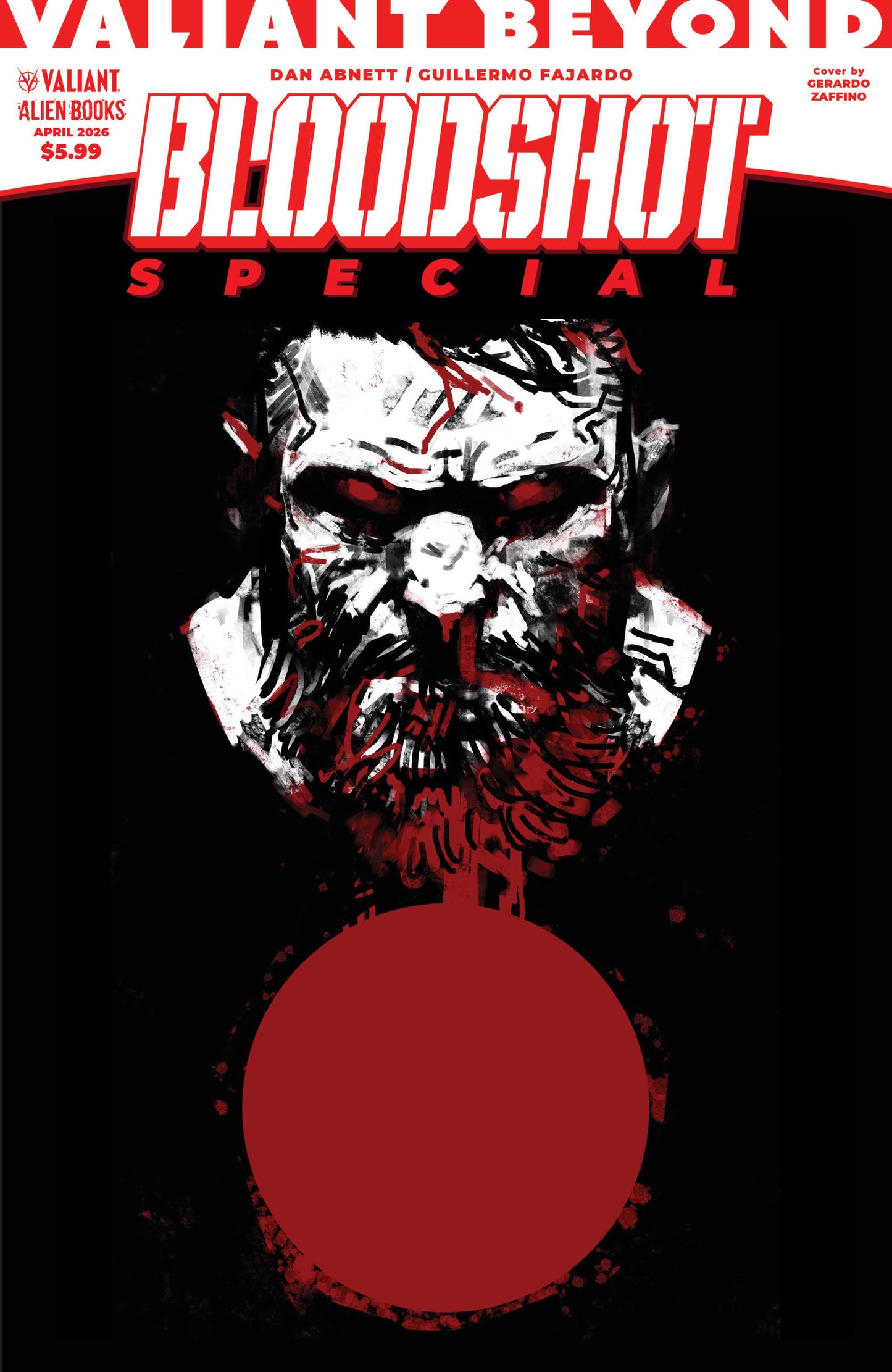 VALIANT BEYOND BLOODSHOT SPECIAL CVR B ZAFFINO VAR