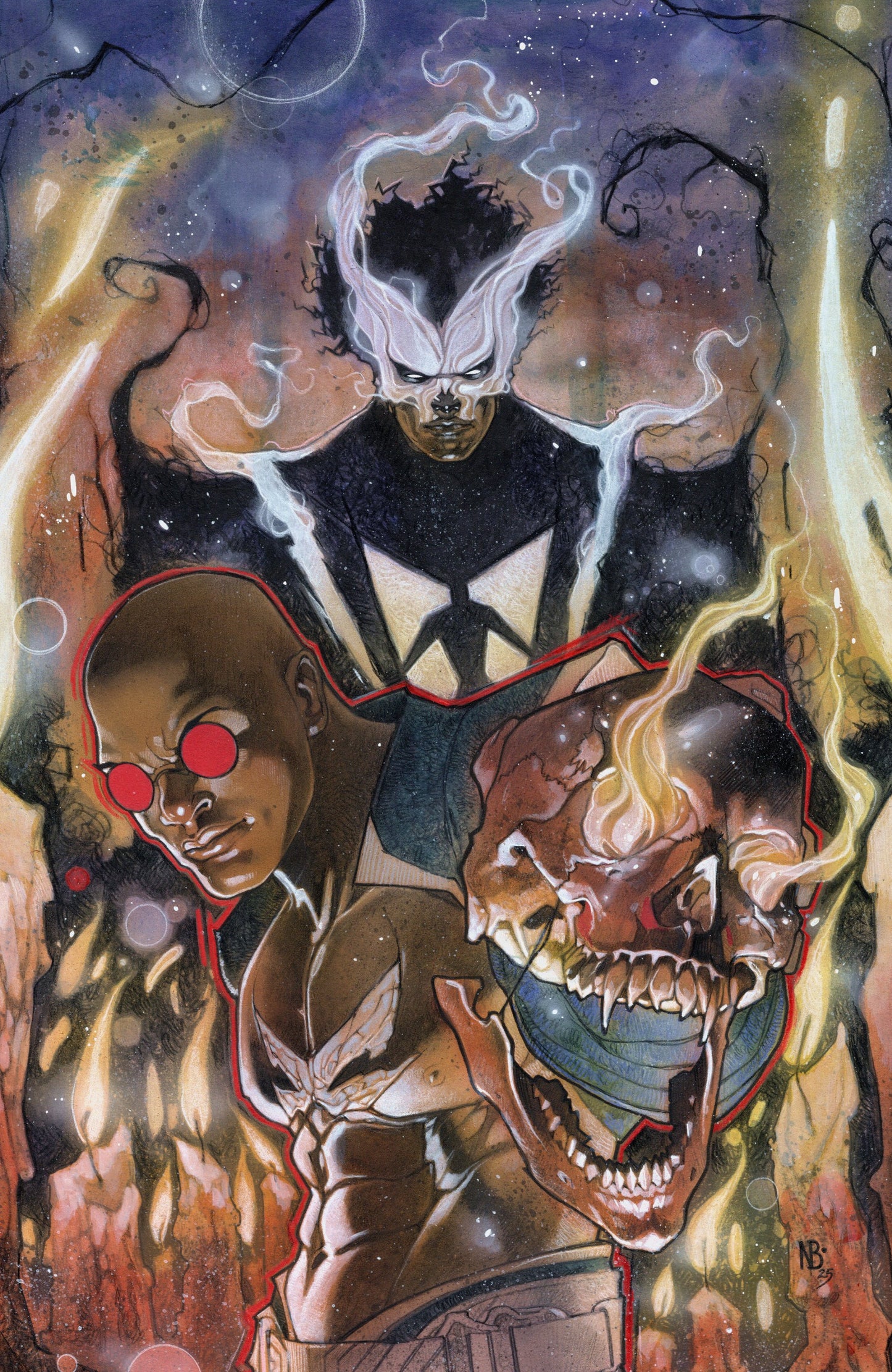 VALIANT BEYOND TALES OF THE SHADOWMAN #8--LEGACY OF LEROI #2 VAR C BIRR FULL ART CVR C