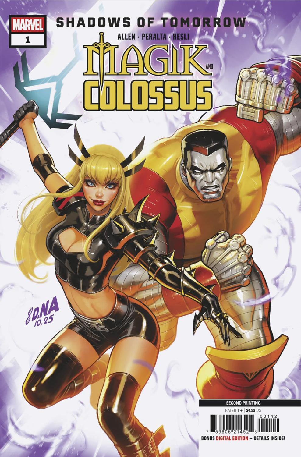 MAGIK AND COLOSSUS #1 DAVID NAKAYAMA 2ND PRINTING VAR