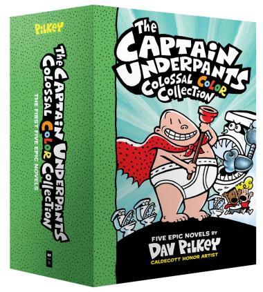 CAPTAIN UNDERPANTS COLOSSAL COLOR COLLECTION