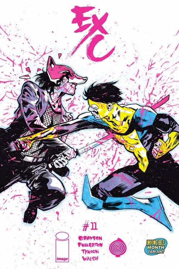 EXQUISITE CORPSES #11 CVR H MICHAEL WALSH INVINCIBLE TEAM UP VAR