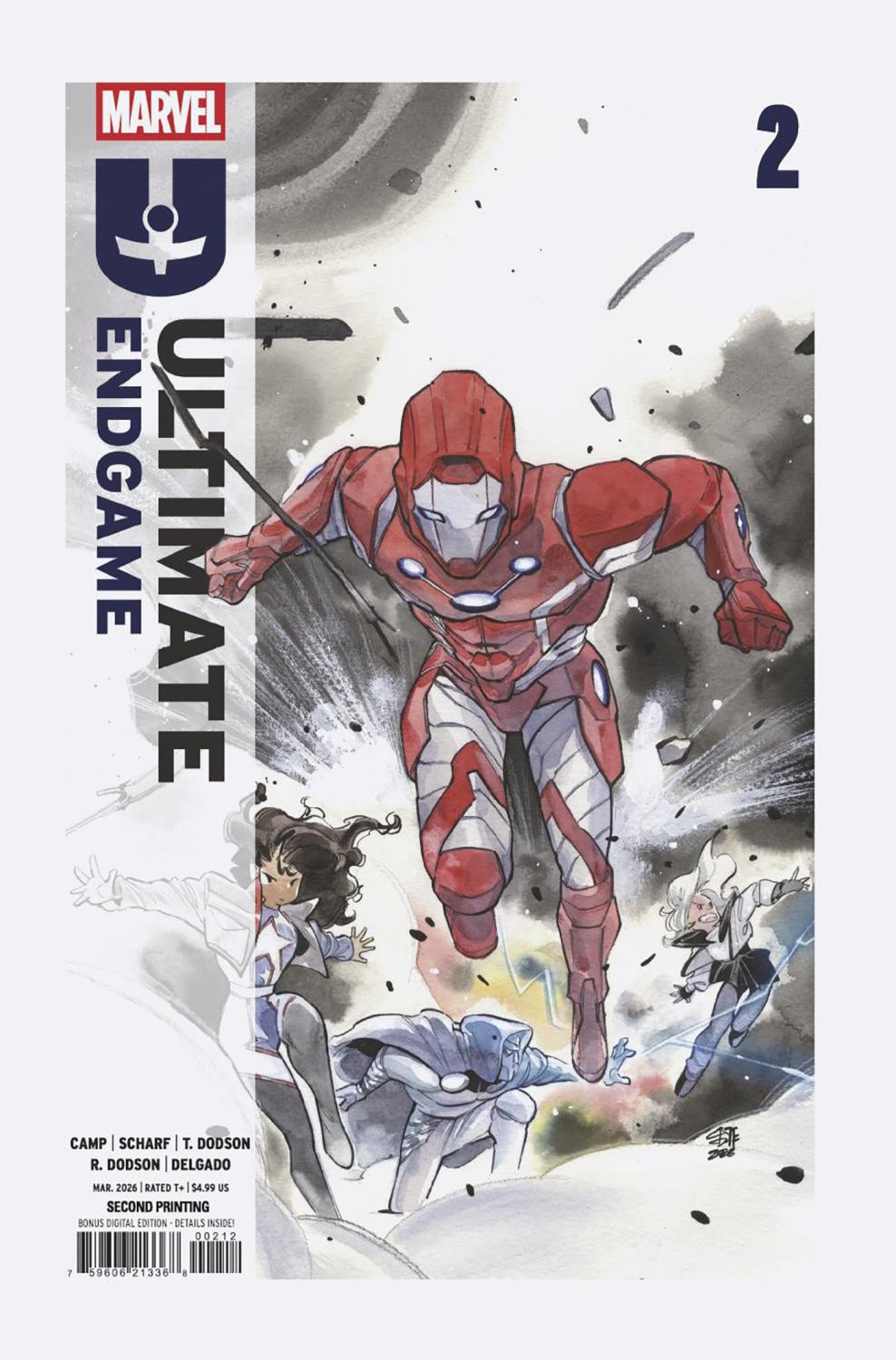 ULTIMATE ENDGAME #2 PEACH MOMOKO 2ND PRINTING VAR