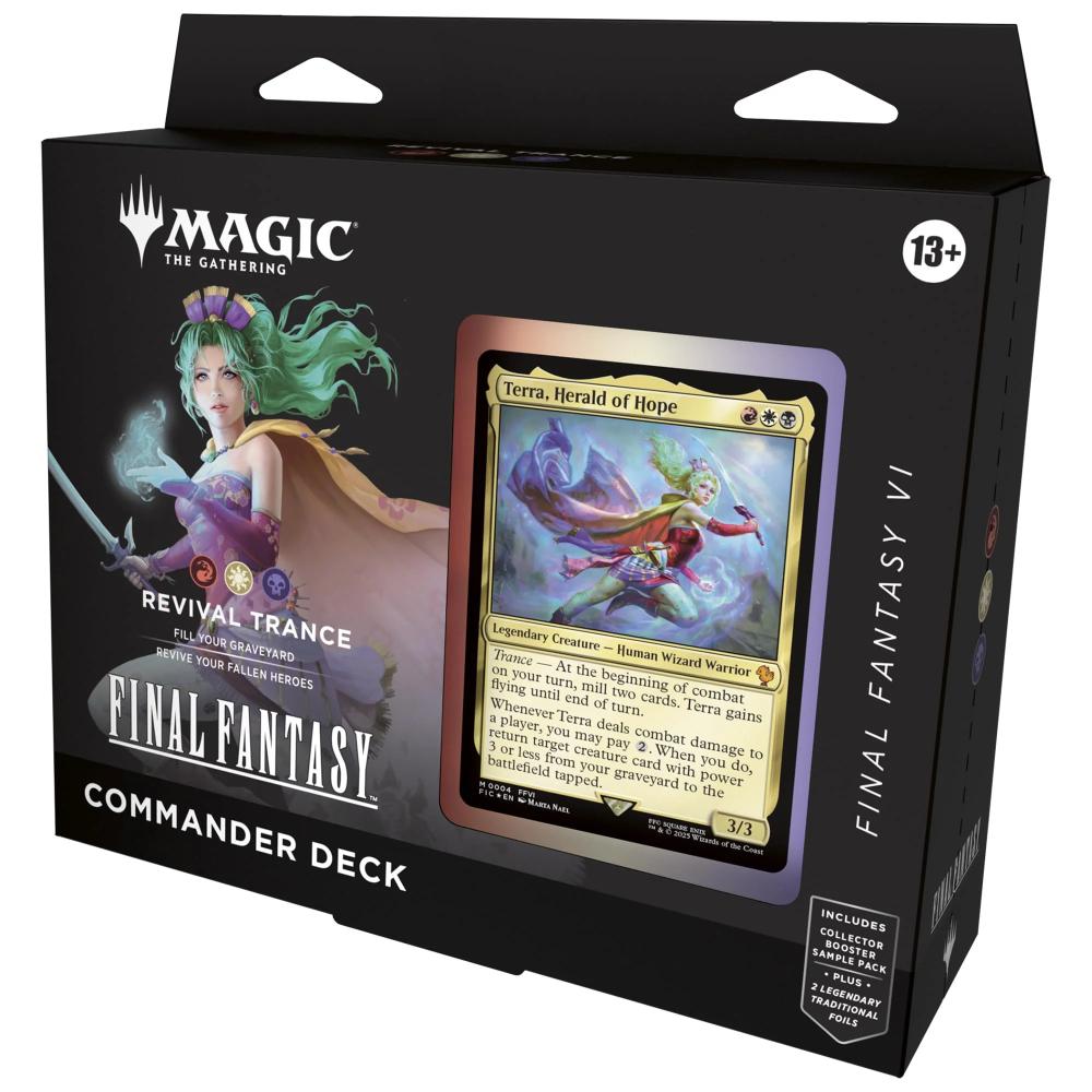 MAGIC THE GATHERING FINAL FANTASY VI REVIVAL TRANCE COMMANDER DECK