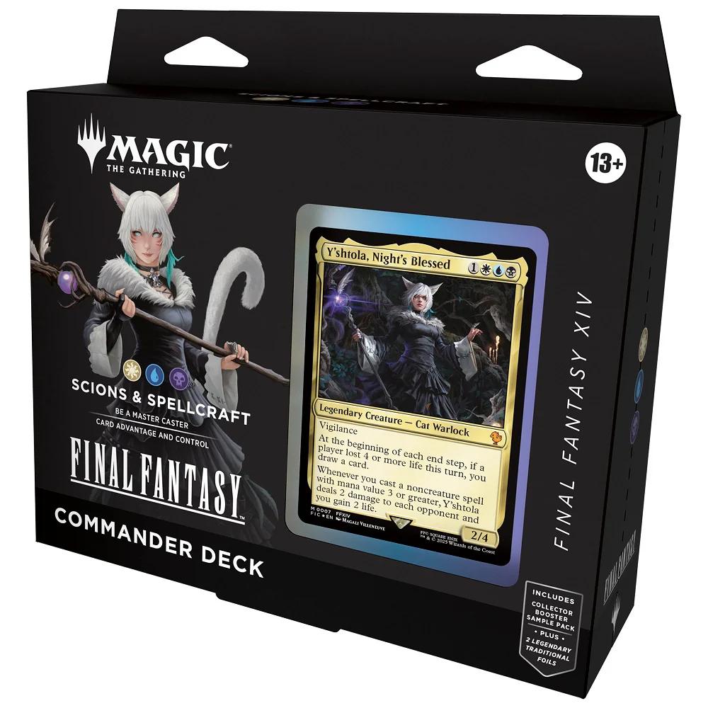 MAGIC THE GATHERING FINAL FANTASY XIV SCIONS & SPELLCRAFT COMMANDER DECK