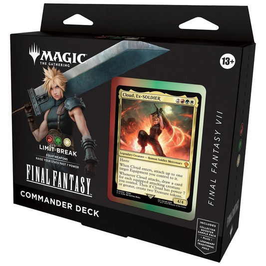 MAGIC THE GATHERING FINAL FANTASY VII LIMIT BREAK COMMANDER DECK