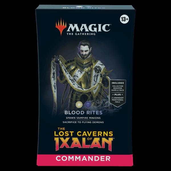 MAGIC THE GATHERING LOST CAVERNS OF IXALAN BLOOD RITES COMMANDER DECK