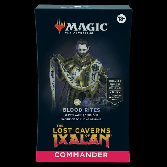 MAGIC THE GATHERING LOST CAVERNS OF IXALAN BLOOD RITES COMMANDER DECK