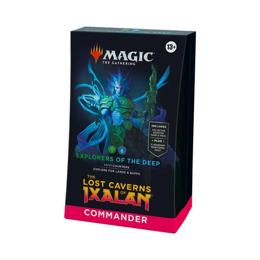 MAGIC THE GATHERING LOST CAVERNS OF IXALAN EXPLORERS OF THE DEEP COMMANDER DECK