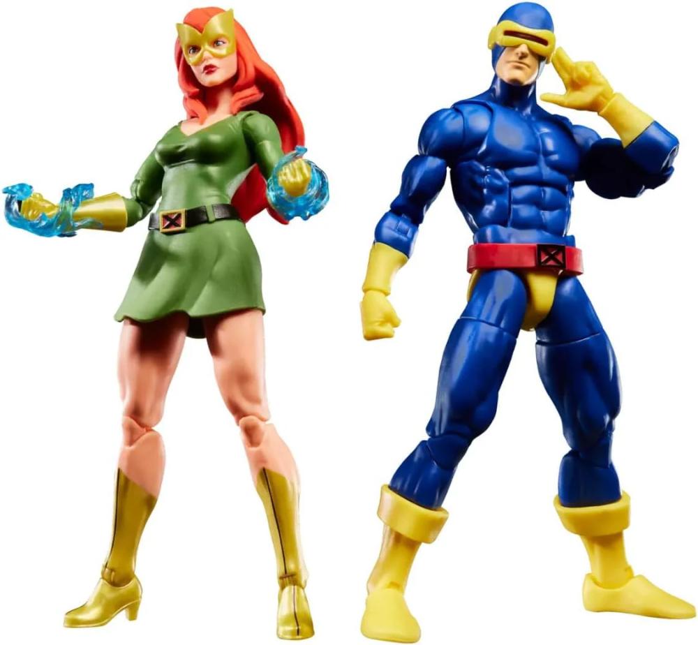 MARVEL LEGENDS X-MEN 97 CYCLOPS AND JEAN GREY 2 PACK