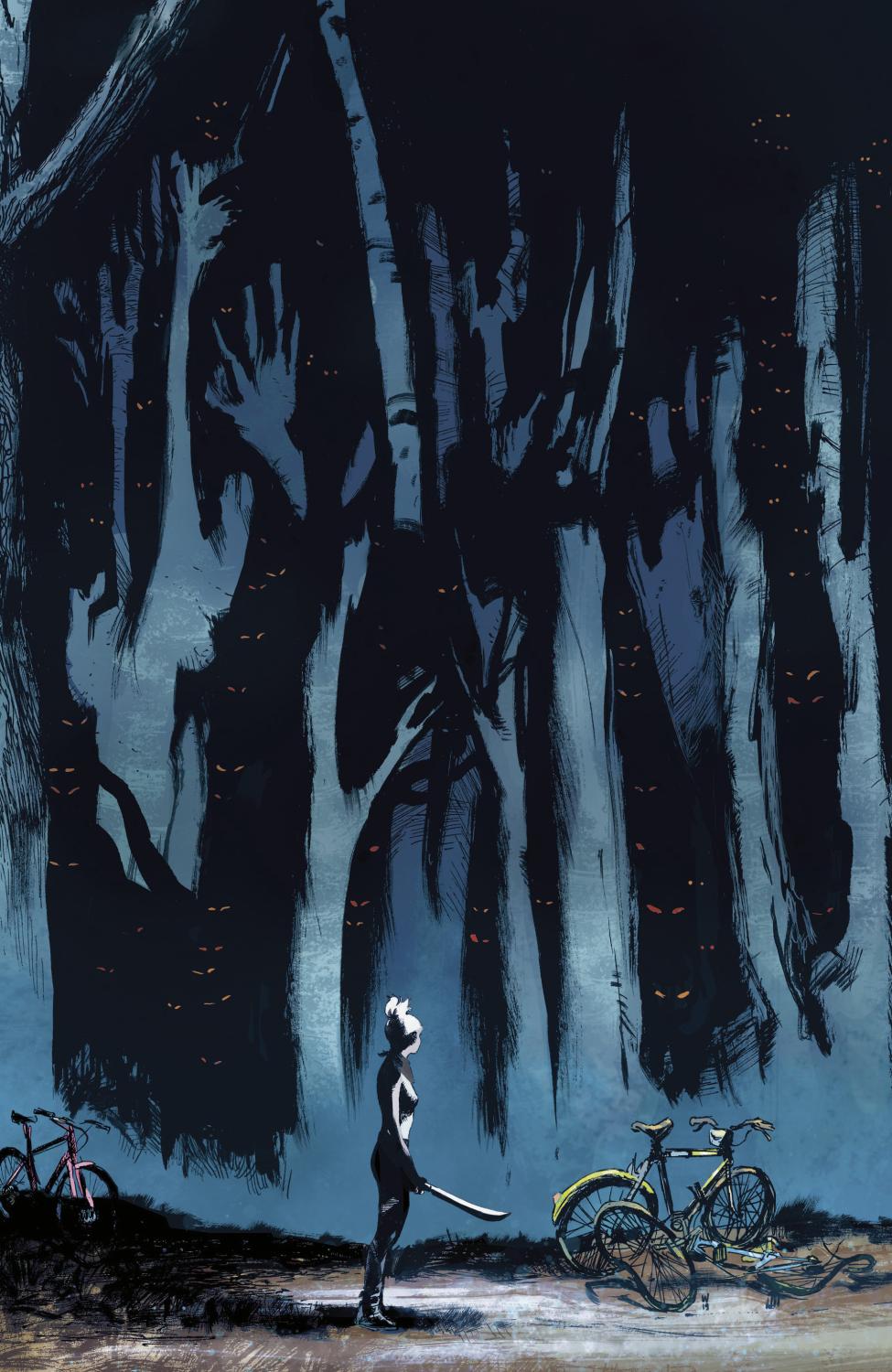 SOMETHING IS KILLING THE CHILDREN #1 10TH PRINTING DELL'EDERA FULL ART GLOW IN THE DARK VAR