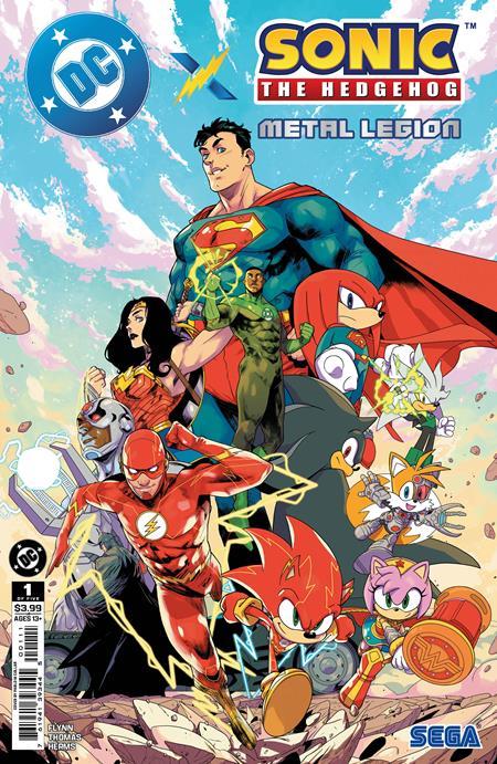 DC X SONIC THE HEDGEHOG THE METAL LEGION #1 CVR A PABLO M COLLAR (OF 5)
