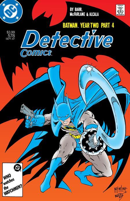 DETECTIVE COMICS #578 FACSIMILE EDITION CVR A TODD MCFARLANE YEAR TWO PART 4 OF 4