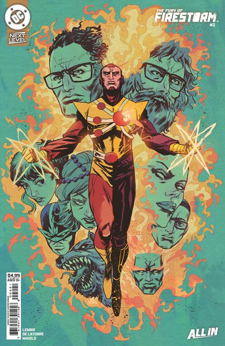 FURY OF FIRESTORM #2 CVR B SANFORD GREENE CARD STOCK VAR (OF 6)