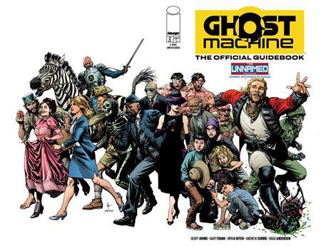 GHOST MACHINE THE OFFICIAL GUIDEBOOK #2 CVR A GARY FRANK & BRAD ANDERSON WRAPAROUND (OF 5)