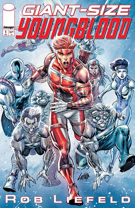 GIANT SIZE YOUNGBLOOD ONE SHOT CVR A ROB LIEFELD