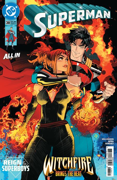 SUPERMAN #38 CVR A DAN MORA THE REIGN OF THE SUPERBOYS