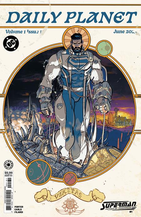 SUPERMAN FATHER OF TOMORROW #1 CVR C RILEY ROSSMO CARD STOCK VAR (OF 6)