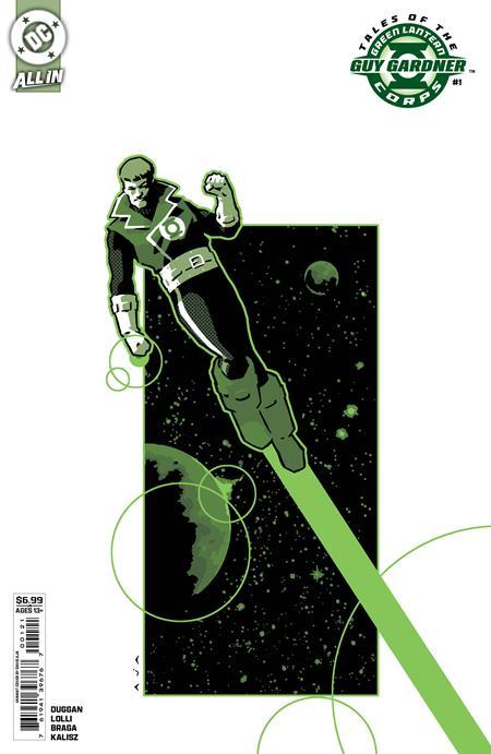 TALES OF THE GREEN LANTERN CORPS GUY GARDNER #1 ONE SHOT CVR B DAVID AJA CARD STOCK VAR