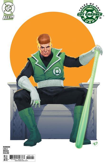 TALES OF THE GREEN LANTERN CORPS GUY GARDNER #1 ONE SHOT CVR D ARIEL OLIVETTI CARD STOCK VAR