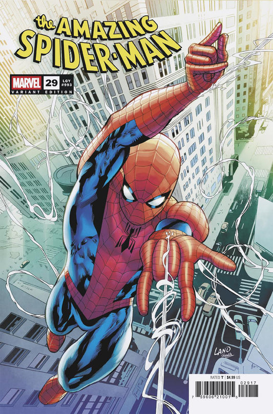 AMAZING SPIDER-MAN #29 1:25 INCV GREG LAND VAR