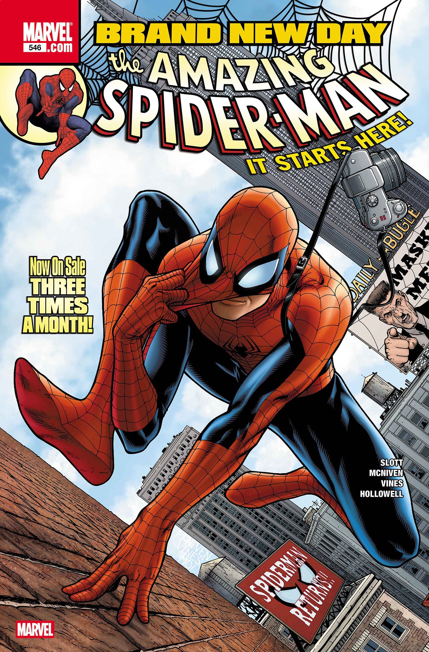 AMAZING SPIDER-MAN #546 FACSIMILE EDITION CVR B FOIL VAR
